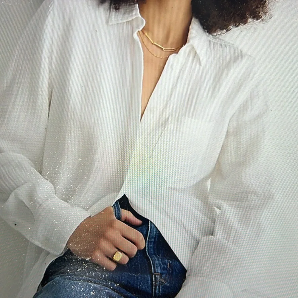 J Crew Garçon Gauze Shirt - Picture 7 of 7